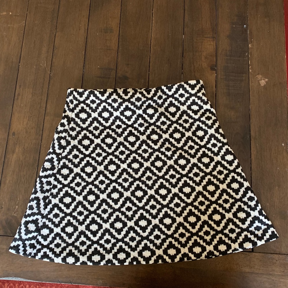 Love...Ady Geometric A-Line Skirt Big Girls Large